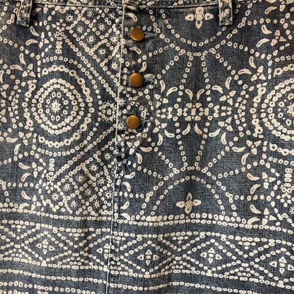 Free People • School Daze Denim Mini Skirt - Picture 5 of 8